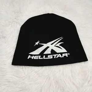 帽子 Hellstar Beanie Hellstar Mask Beanie Black – Endless Supply